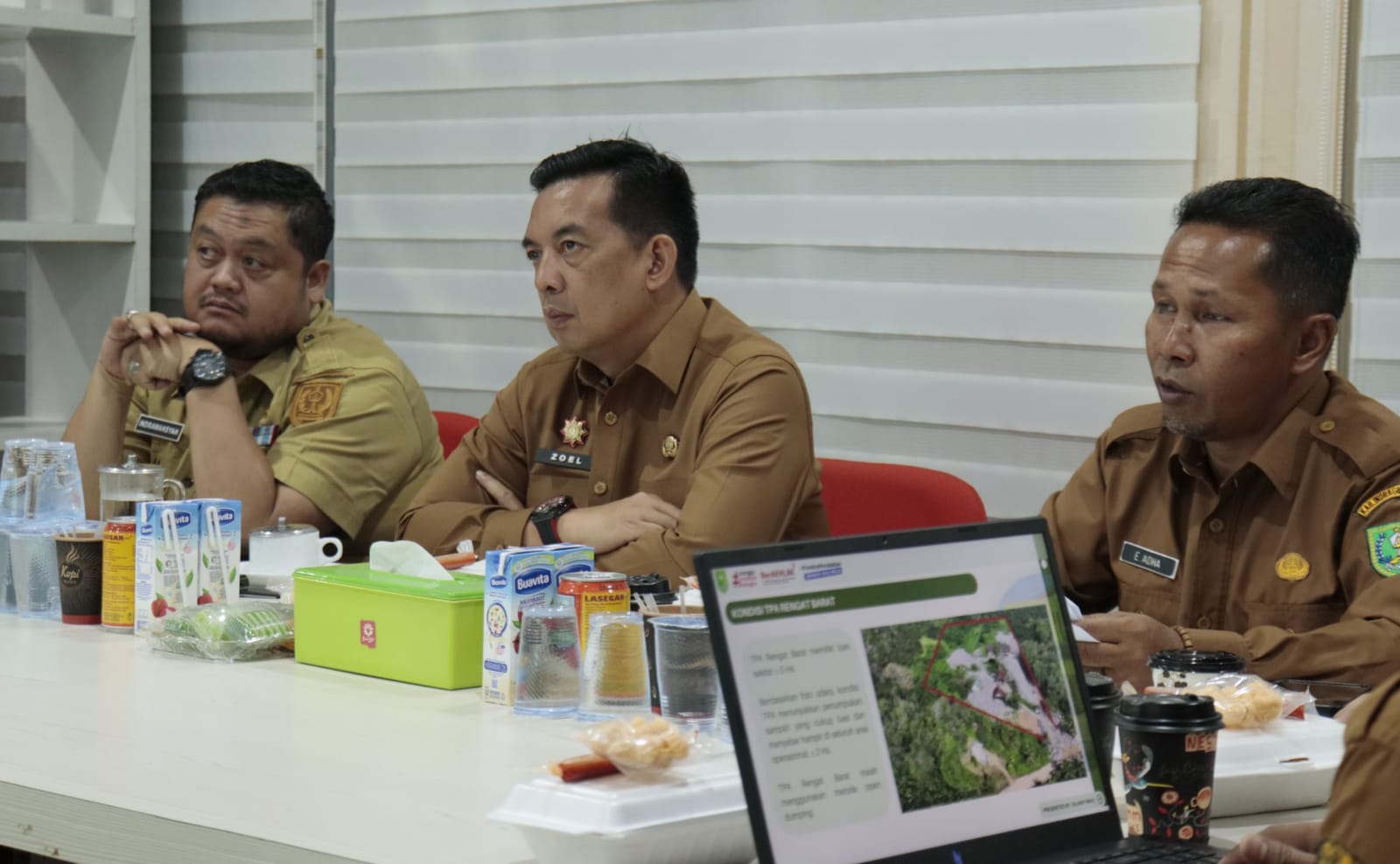 Sekda Inhu Pimpin Rapat Koordinasi dan Evaluasi Program MBG