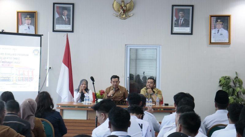 Sekda Inhu Pimpin Rapat Koordinasi dan Evaluasi Program MBG