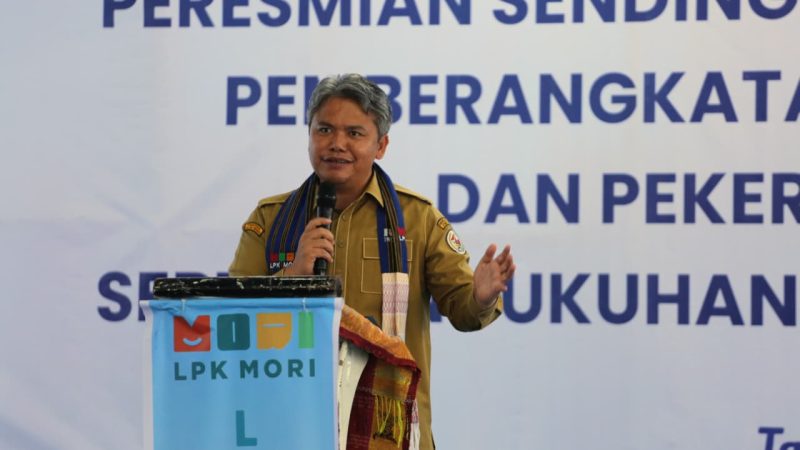 Pemkab Tapanuli Utara Apresiasi LPK Mori Centre SO dukung Peningkatan Kualitas SDM