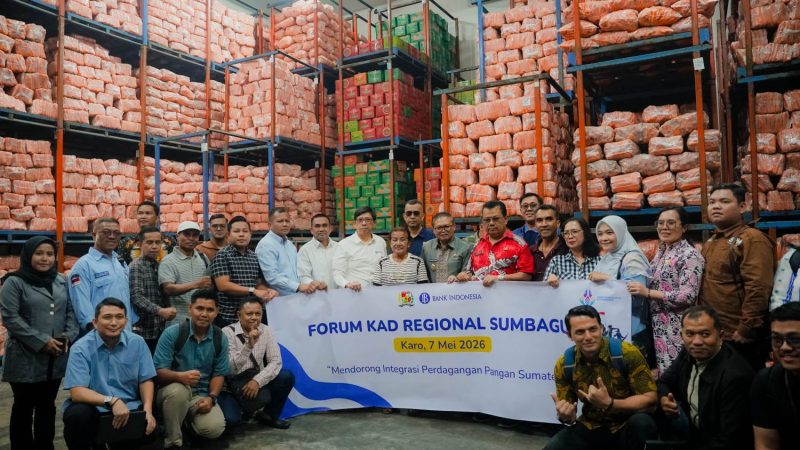KPwBI Provinsi Sumatera Utara Selenggarakan Forum KAD Regional SUMBAGUT 2026 untuk Perkuat Integrasi Perdagangan Pangan