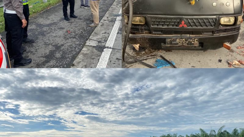 Satlantas Polres Sergai Cek TKP Kecelakaan di Tol KM 63 B, 4 Meninggal Dunia dan 19 Luka-Luka