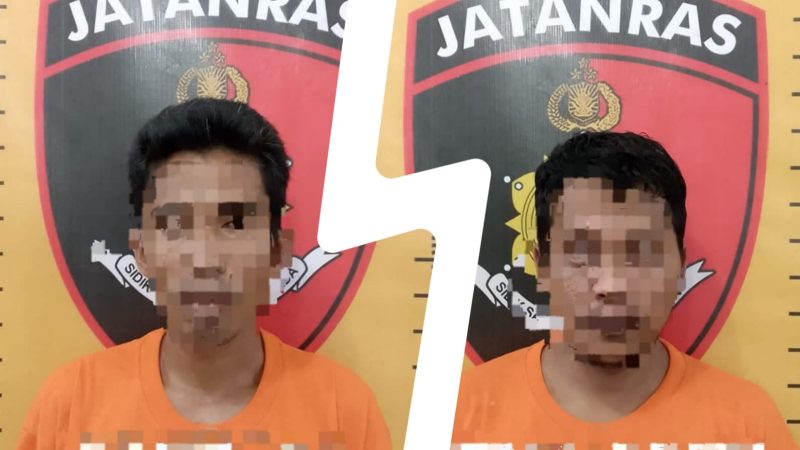 Sat Reskrim Polres Sergai Ungkap Kasus Curat, Dua Pelaku Diamankan