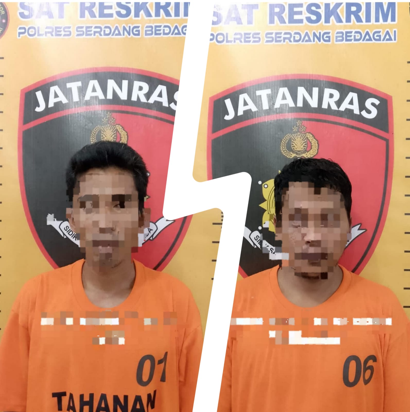 Sat Reskrim Polres Sergai Ungkap Kasus Curat, Dua Pelaku Diamankan