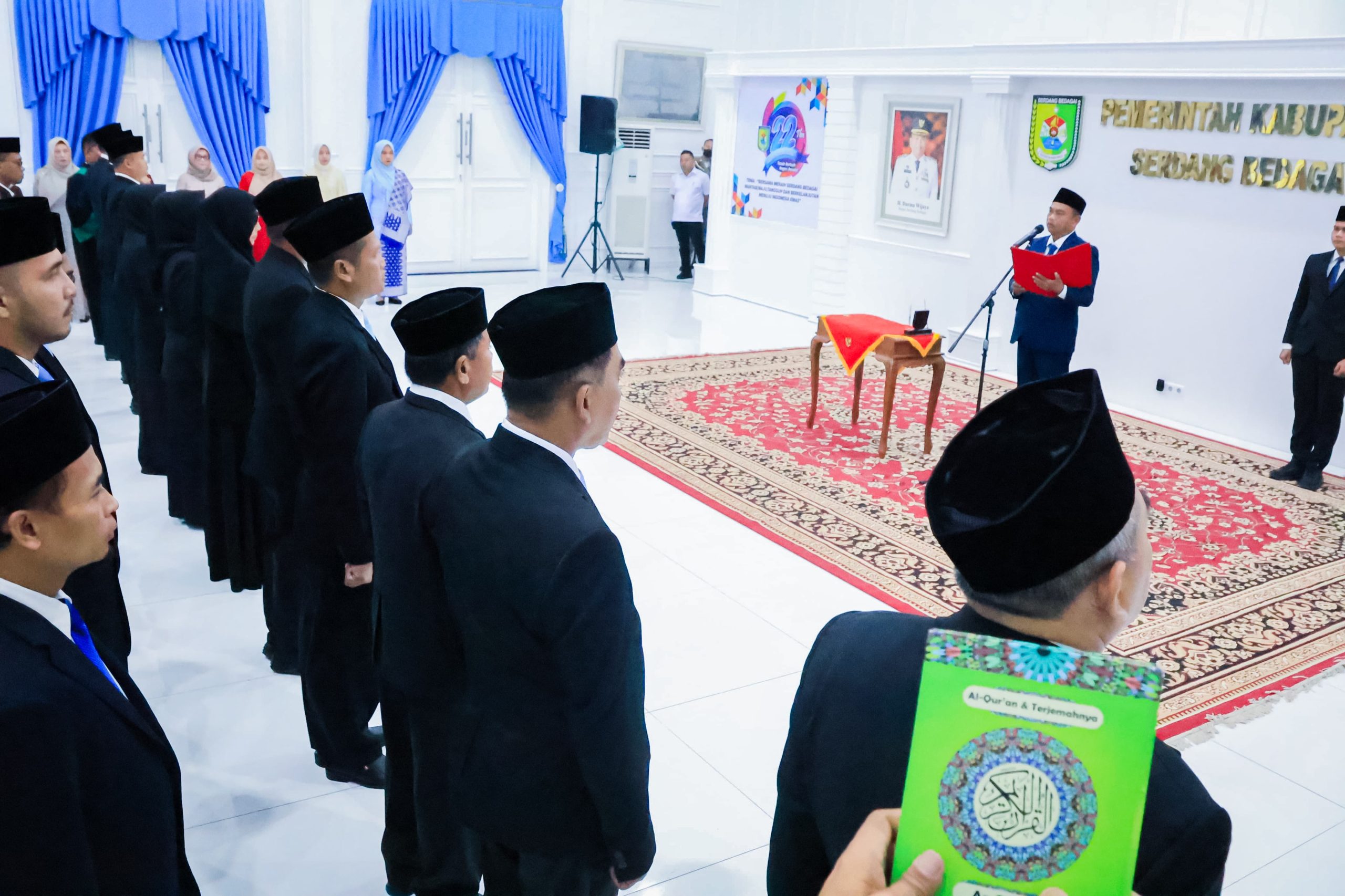 Bupati Darma Wijaya Lantik Beberapa Pejabat di Lingkungan Pemkab Sergai, Ini Nama-namanya