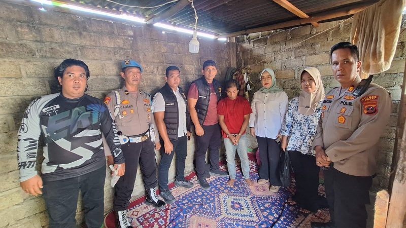 Polsek Salapian Tangkap Seorang Pria Terduga Pengedar Sabu Bersama Barang Bukti 2,06 Gram