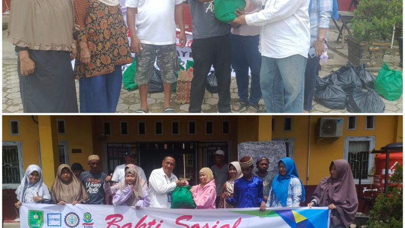Berdampak Positif, Apindo dan Serikat Inhu Gelar Bakti Sosial 