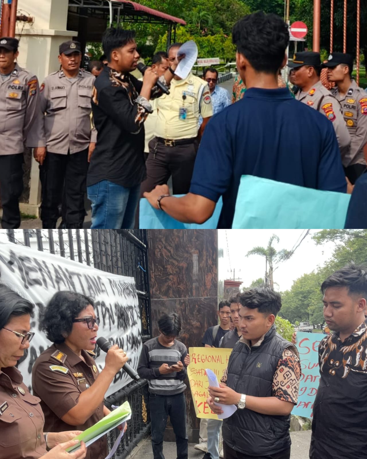APMPEMUS Gelar Aksi Jilid IV, Minta Kajati Sumut Periksa Direksi PTPN
