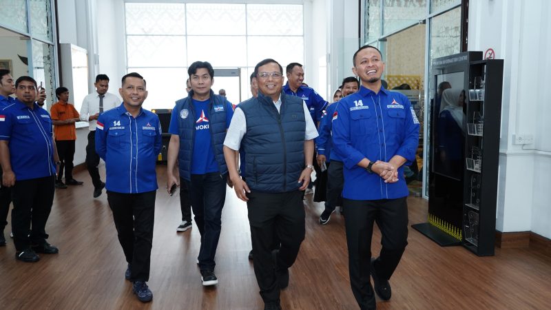 Lawatan ke Riau, Sekjen DPP Demokrat Akui, Demokrat Riau Proaktif Dan Dicintai Masyarakat