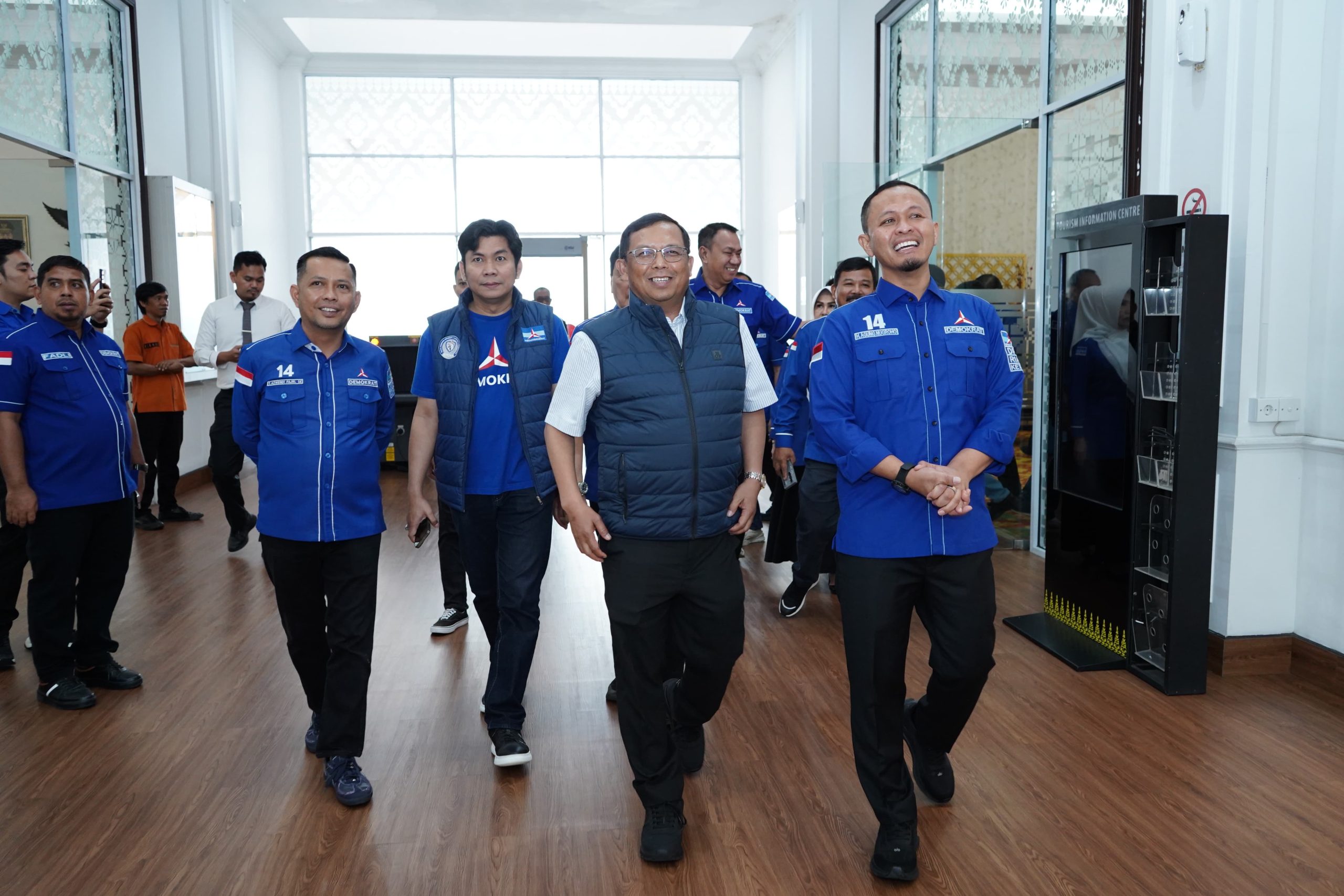 Lawatan ke Riau, Sekjen DPP Demokrat Akui, Demokrat Riau Proaktif Dan Dicintai Masyarakat