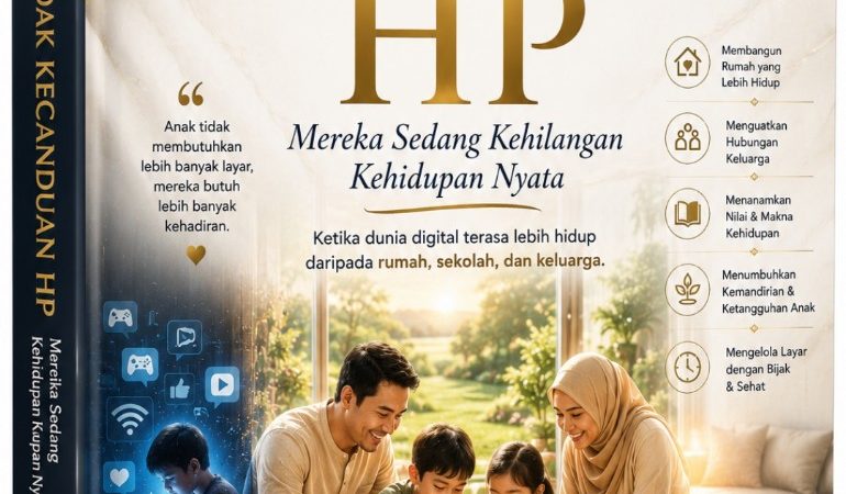 Anak Tidak Kecanduan HP, Mereka Sedang Kehilangan Kehidupan Nyata, Ustadz Syamsul Kamal Soroti Krisis Kedekatan Keluarga di Era Digital
