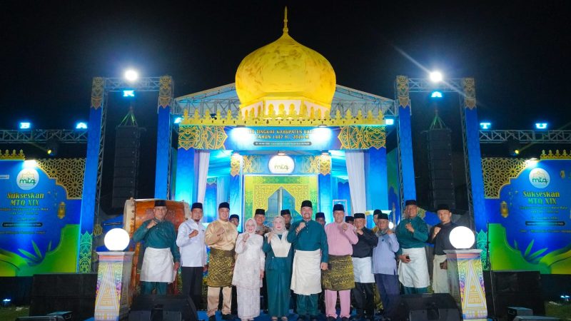 Ribuan Masyarakat Padati Penutupan MTQ XIX Batu Bara, Bupati Baharuddin Ajak Warga Semarakkan Syiar Al-Qur’an