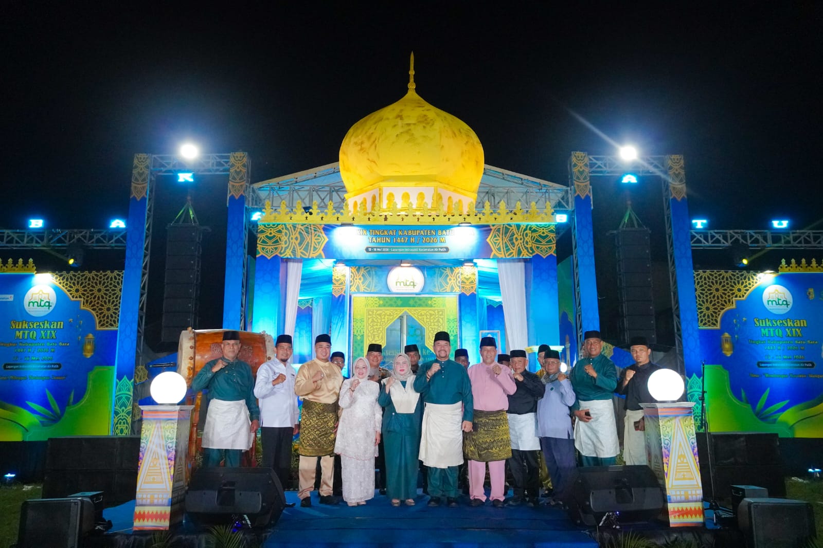 Ribuan Masyarakat Padati Penutupan MTQ XIX Batu Bara, Bupati Baharuddin Ajak Warga Semarakkan Syiar Al-Qur’an
