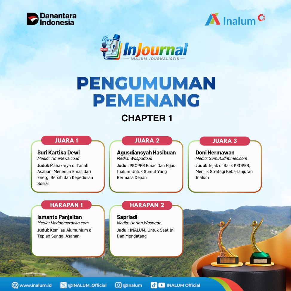 Inalum Berhasil Gelar IN-Journal Chapter 1, Angkat Tema Keberlanjutan dan Inovasi Sosial