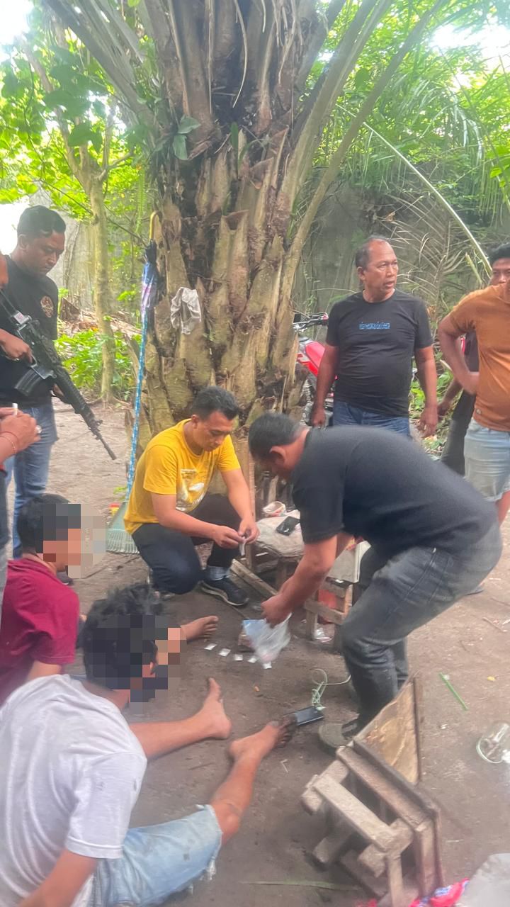Tidak Ada Ruang Bagi Pengedar, Satres Narkoba Polres Sergai Tangkap Dua Pria Pantai Cermin