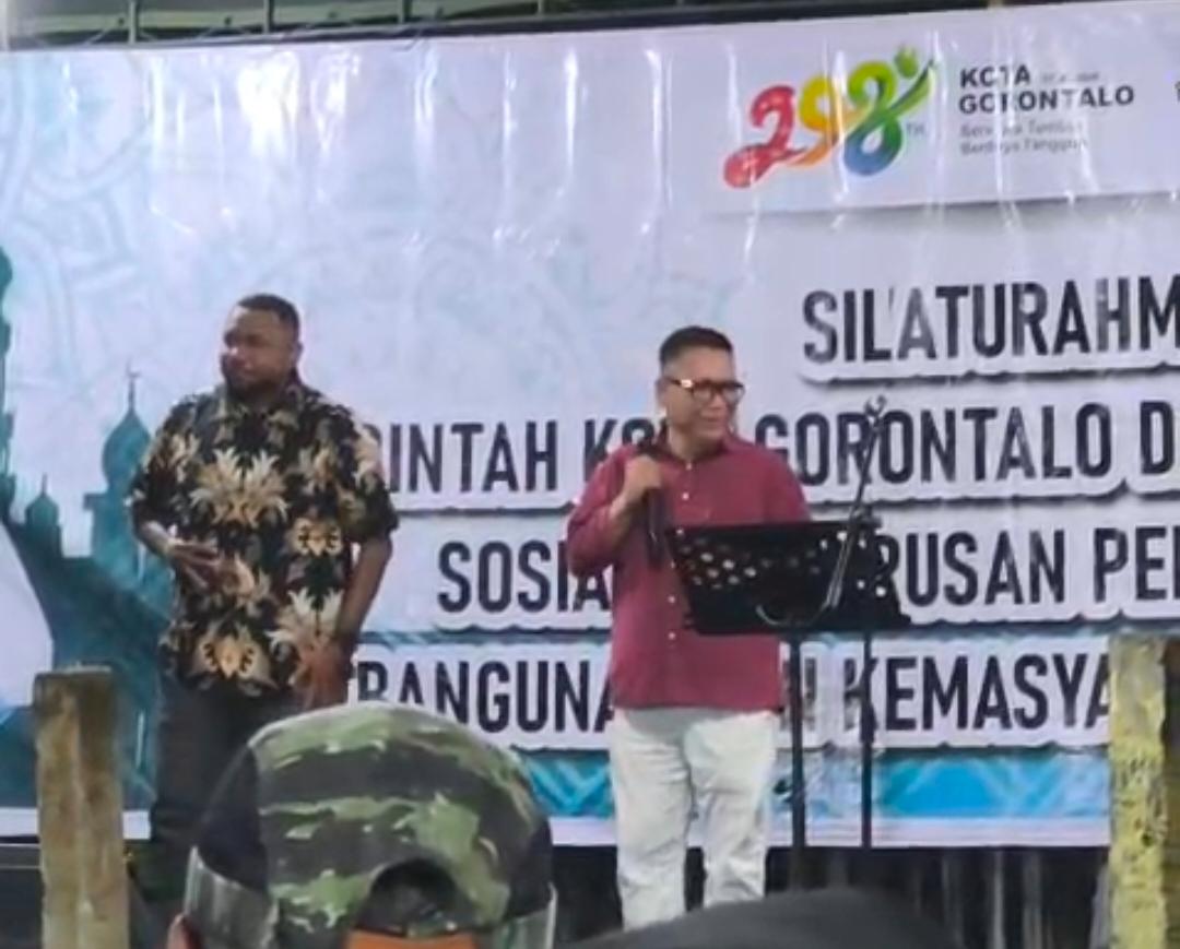 Wali Kota Gorontalo Silaturahmi di Kelurahan Siendeng, Ajak Warga Ikut BPJS Ketenagakerjaan