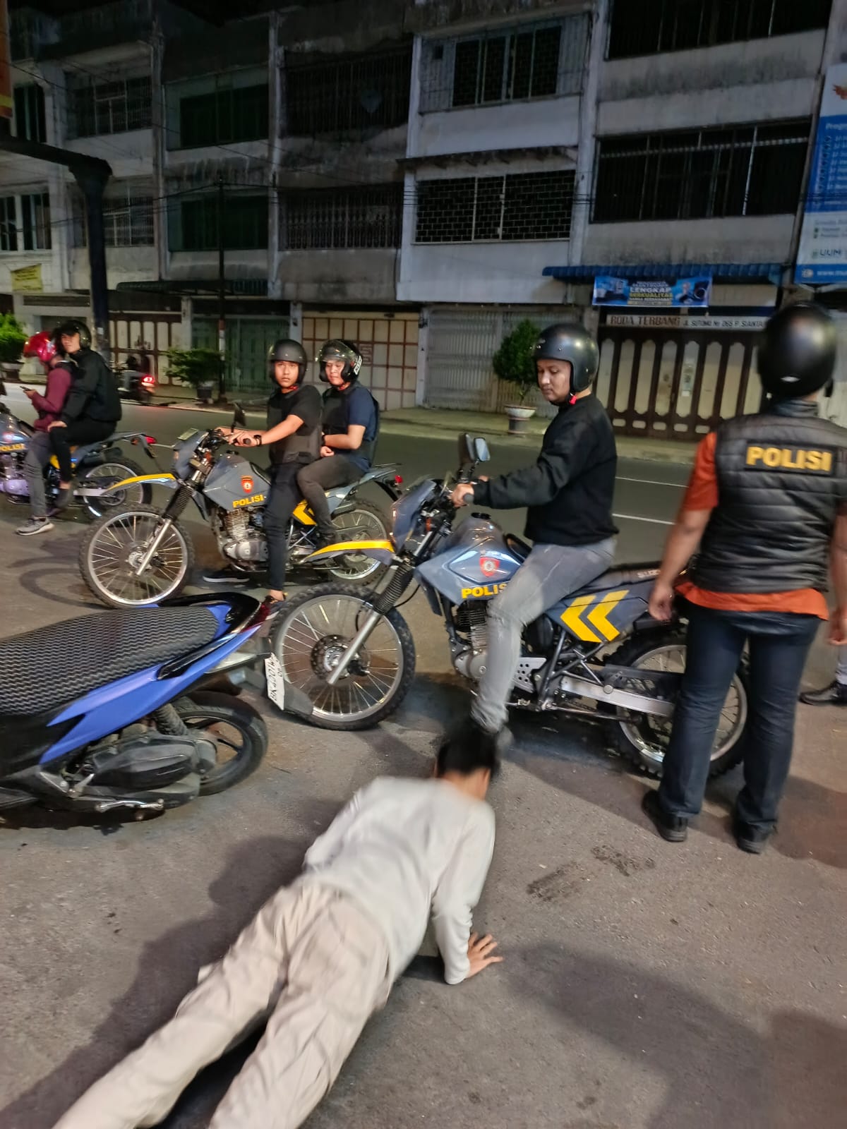 Antisipasi Guantibmas 3C, Timsus Dayok Mirah Polres Pematangsiantar Patroli Hingga Subuh