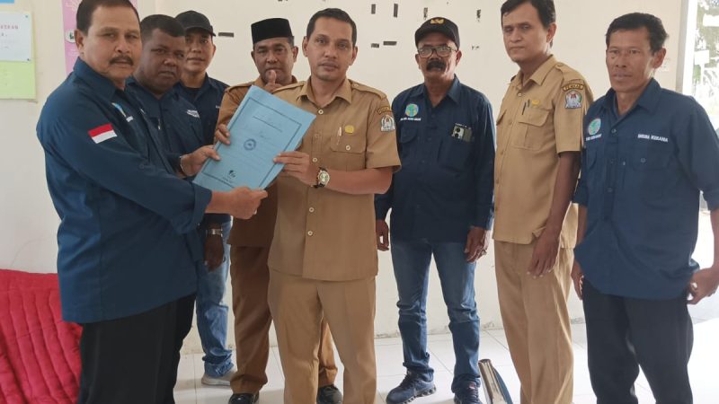 SAH, PD IWO Aceh Barat Resmi Terdaftar di Badan Kesbangpol