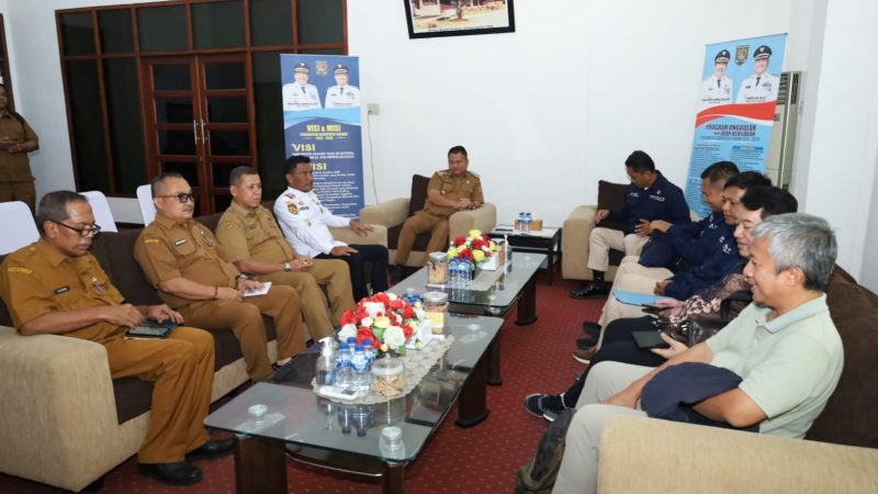 Wakil Bupati Asahan Terima Kunjungan Bakamla RI
