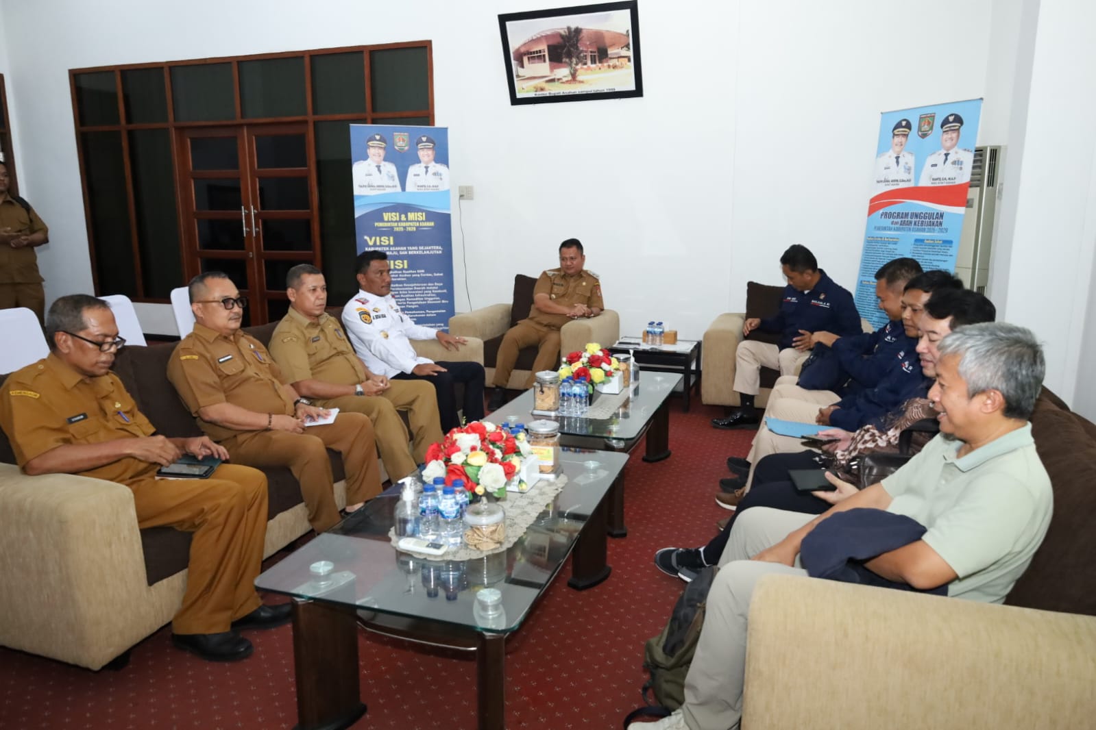 Wakil Bupati Asahan Terima Kunjungan Bakamla RI