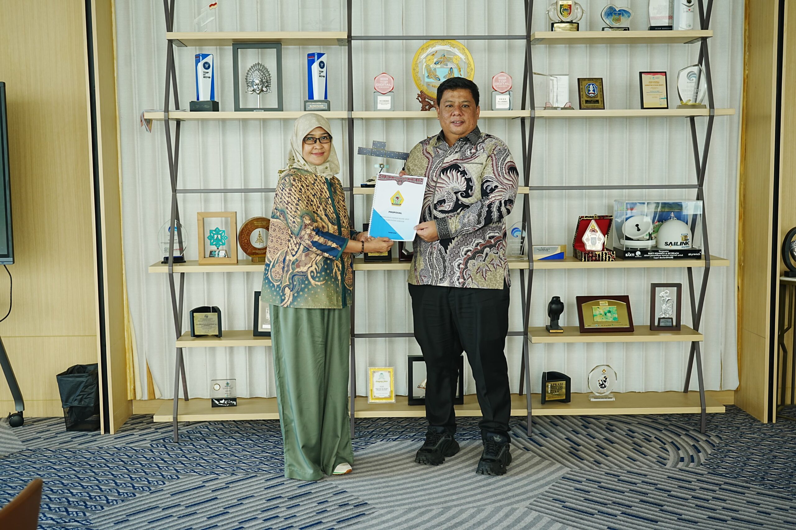 Bupati Samosir Minta Dukungan Bakti Komdigi untuk Mengatasi Blankspot