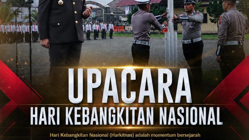 Peringati Harkitnas ke-118, Kapolres Sergai Ajak Personel Tingkatkan Pengabdian Untuk Masyarakat