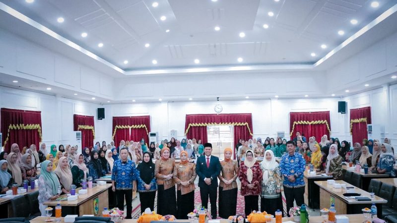 Buka Pelatihan Kader Dasawisma, Wabup Sergai Tekankan Pentingnya Data Akurat