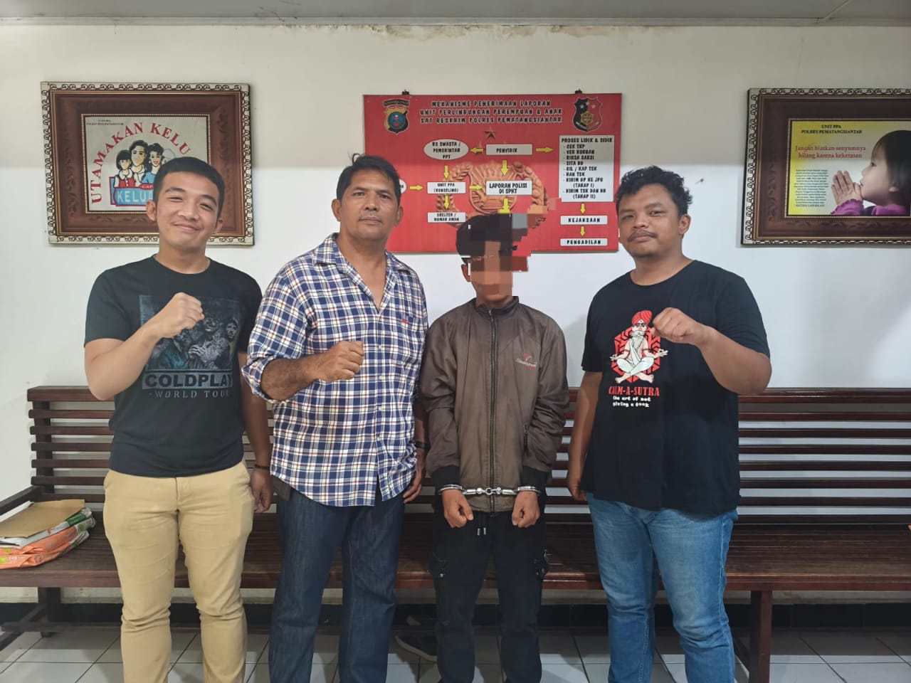 Polres Pematangsiantar Amankan Terduga Pelaku Pemerkosaan dan Curas