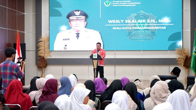 Wali Kota Wesly Silalahi SH MKn Hadiri Acara Pembukaan Musyda XIII PD Ikatan Pelajar Al-Washliyah Kota Pematangsiantar
