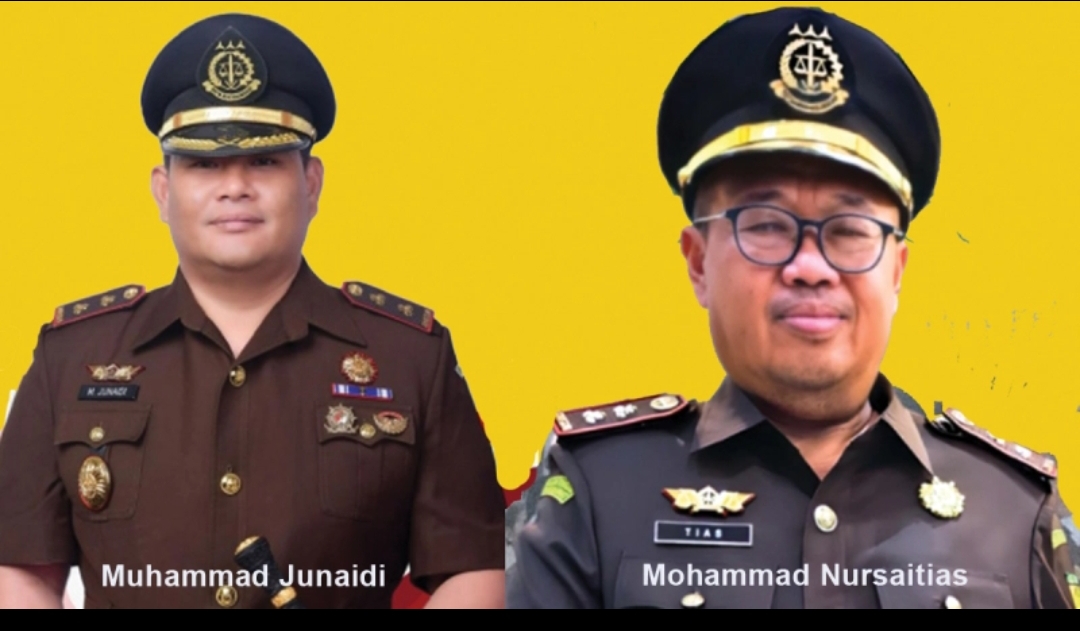 Mohammad Nursaitias jadi Kajari Mandailing Natal dan Muhammad Junaidi jadi Kajari Padang Lawas Utara