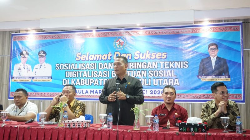 ‎Pemkab Tapanuli Utara Gelar Bedah Rencana Aksi Setiap OPD demi ‎Akselerasi Visi Misi