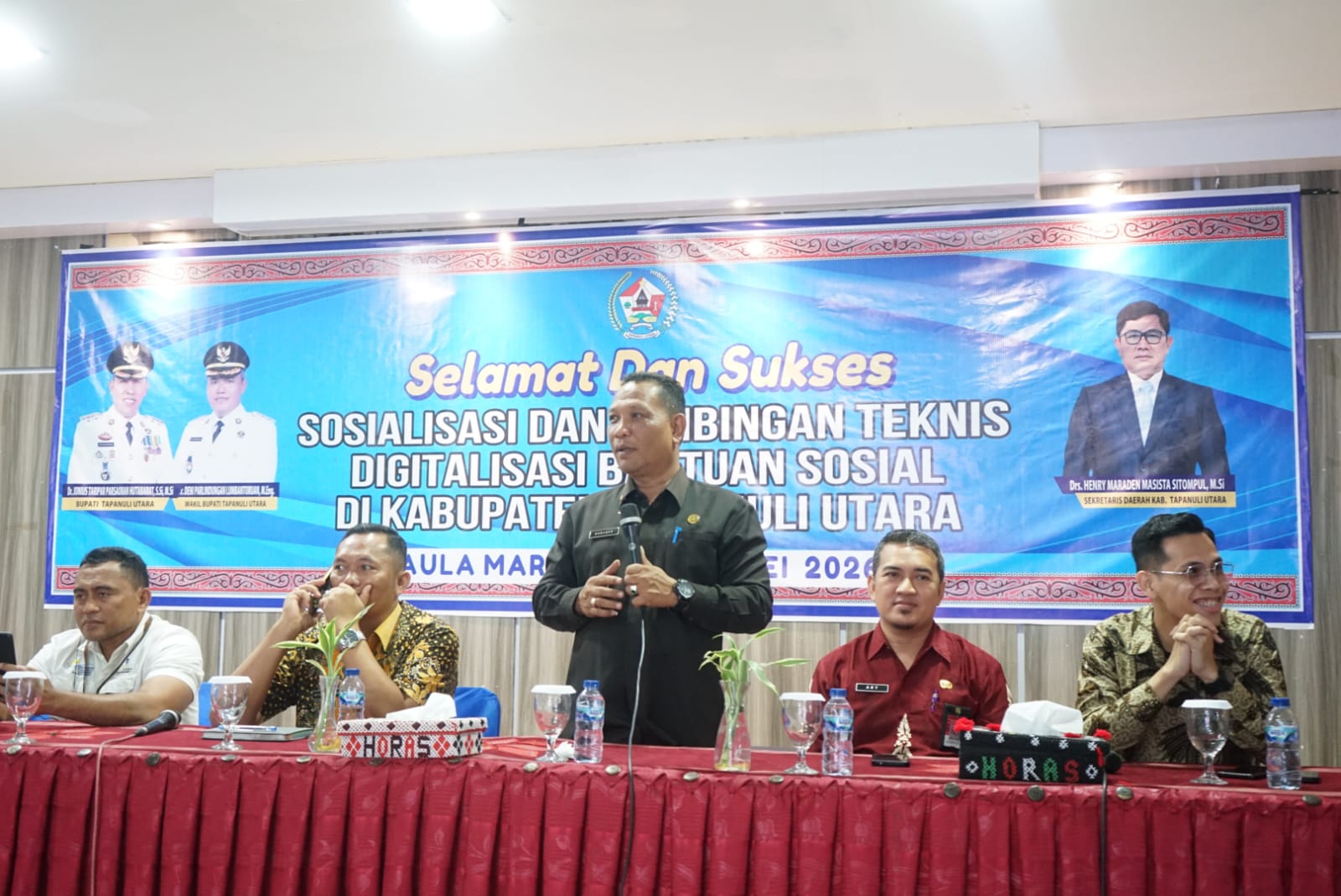 ‎Pemkab Tapanuli Utara Gelar Bedah Rencana Aksi Setiap OPD demi ‎Akselerasi Visi Misi