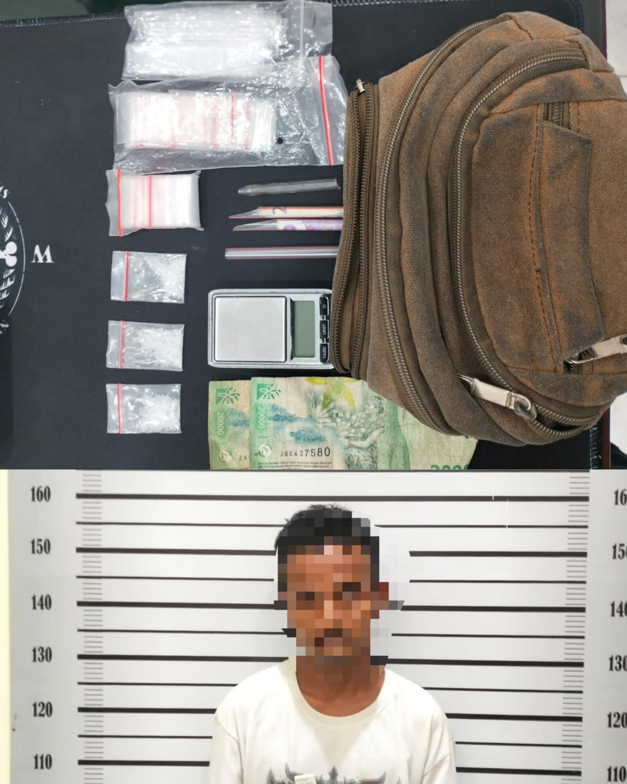 Sat Narkoba Polres Sergai Tangkap Lagi Dua Pria Diduga Pengedar di Desa Pon