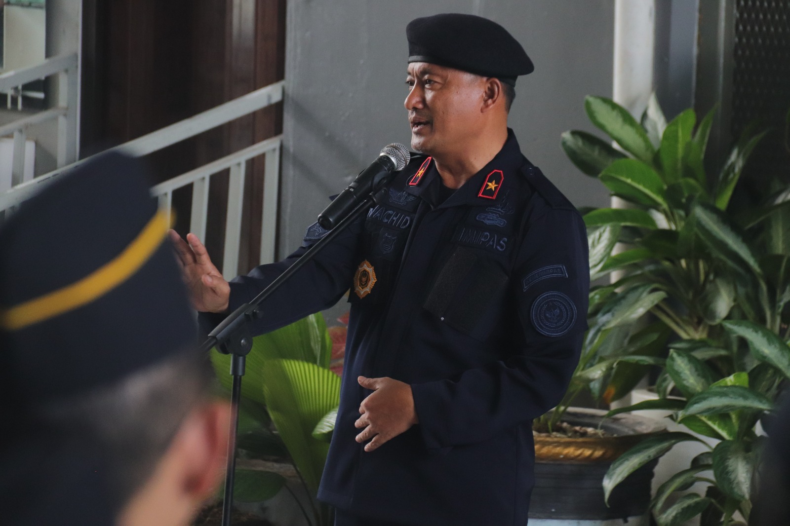 Kalapas Cipinang Pimpin Apel Siaga dan Razia Mendadak Saat Jam Makan Siang