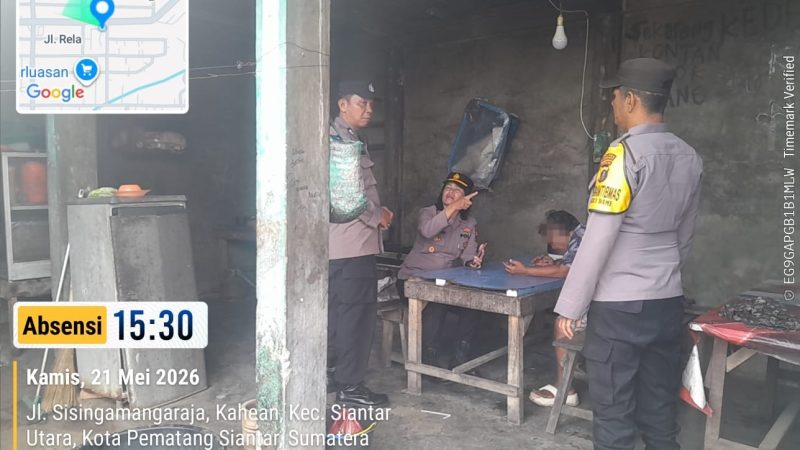 Respon Cepat Laporan Masyarakat, Kapolsek Siantar Utara Lakukan Pengecekan di Eks Terminal Sukadame Parluasan