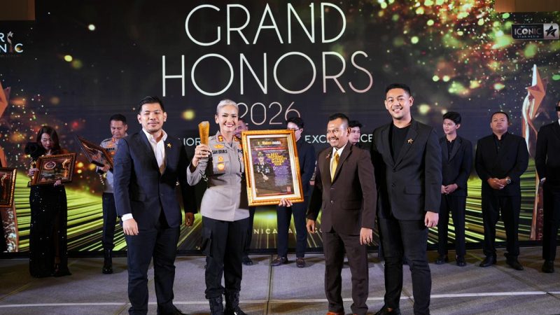 Kapolres Pematangsiantar Raih Penghargaan The Best Inspiring and Integrity Women 2026