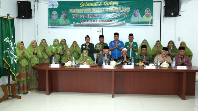 Wali Kota Diwakili Staf Ahli Bidang Pembangunan Hadiri dan Buka Konferensi ke IV Pimpinan Cabang Muslimat NU Kota Pematangsiantar Periode 2026-2031