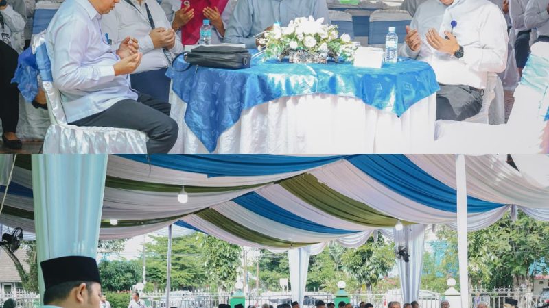 Dirut Perumda Tirtanadi Serahkan 13 Ekor Hewan Sapi Kurban