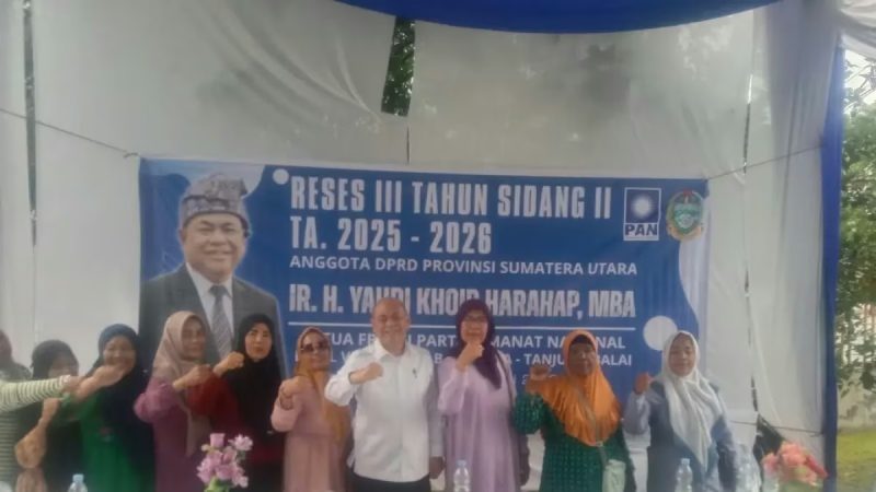Anggota DPRD Sumut Fraksi PAN Yadhi Khoir Gelar Reses II di Batu Bara, Rehabilitasi Tanggul dan Bendungan Sungai SiDalu Dalu Sudah Dianggarkan 20 Milyar