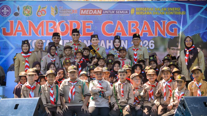 Buka Jambore Cabang Kota Medan 2026, Rico Waas Tekankan Pembentukan Karakter dan Disiplin Generasi Muda Menuju Indonesia Emas 2045
