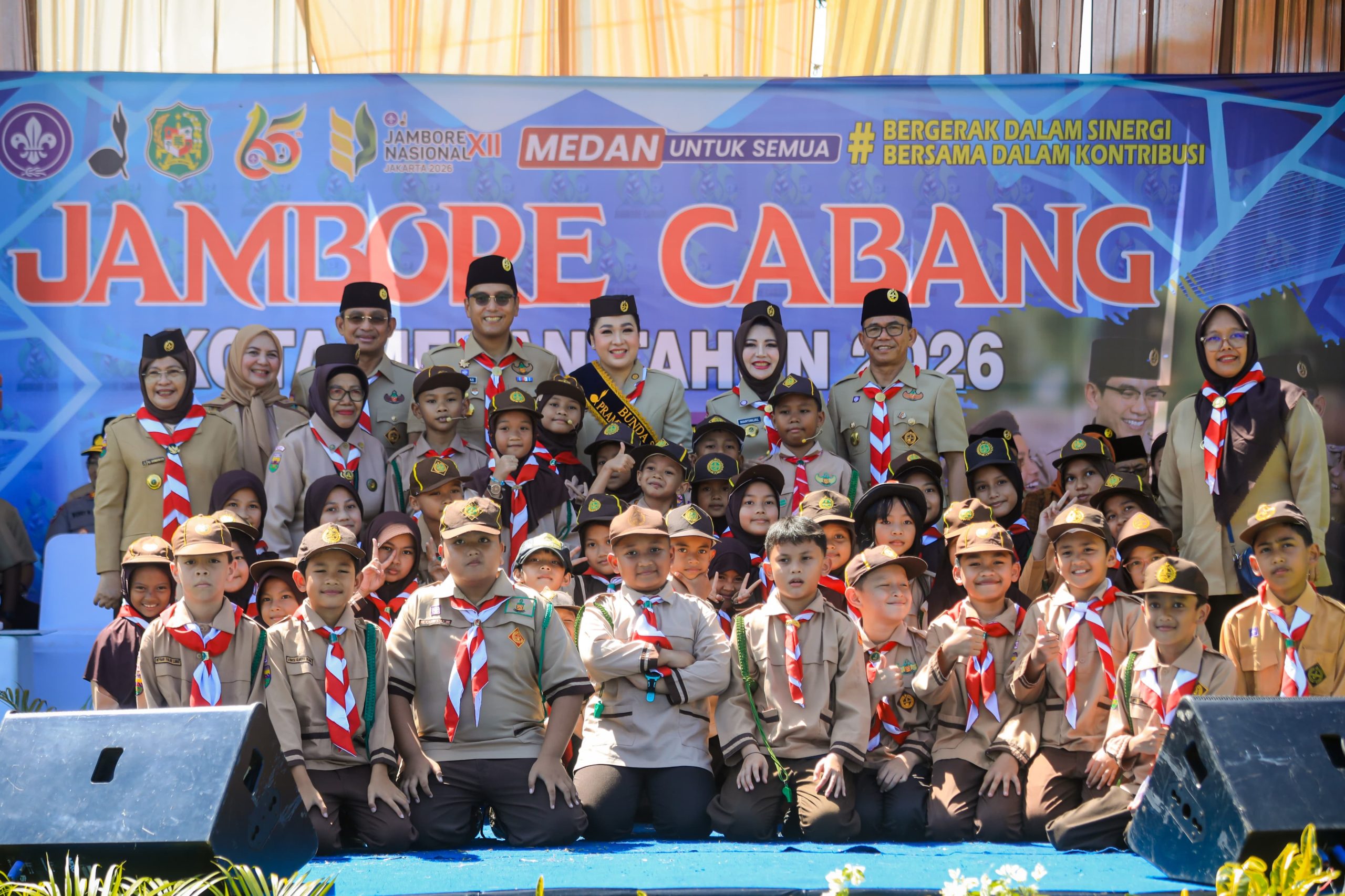 Buka Jambore Cabang Kota Medan 2026, Rico Waas Tekankan Pembentukan Karakter dan Disiplin Generasi Muda Menuju Indonesia Emas 2045