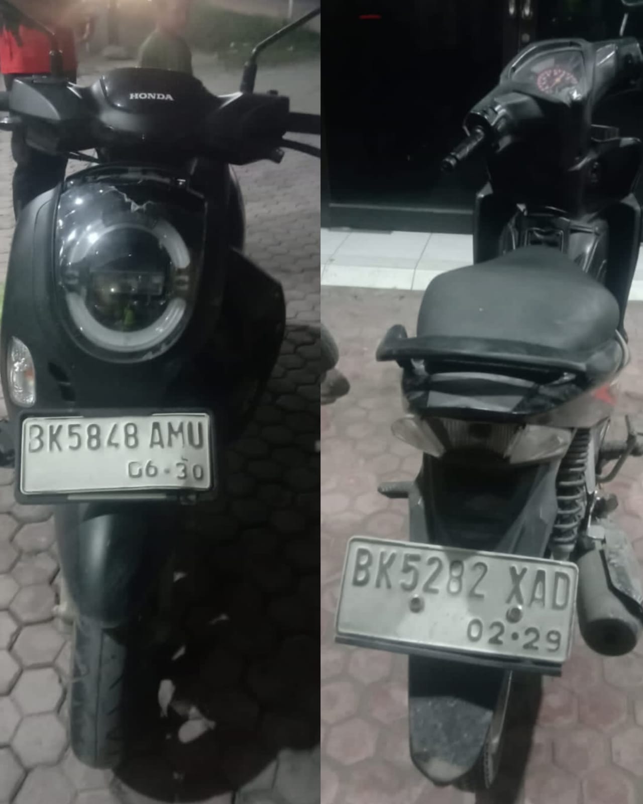 Lakalantas Terjadi Lagi di Jalinsum Sergai, Lima Orang Luka-luka