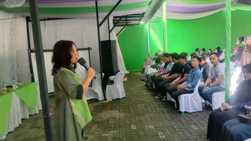 Tanamkan Nilai Pancasila, Dame Duma Ajak Pemuda Helvetia Jauhi Narkoba dan Judi Online