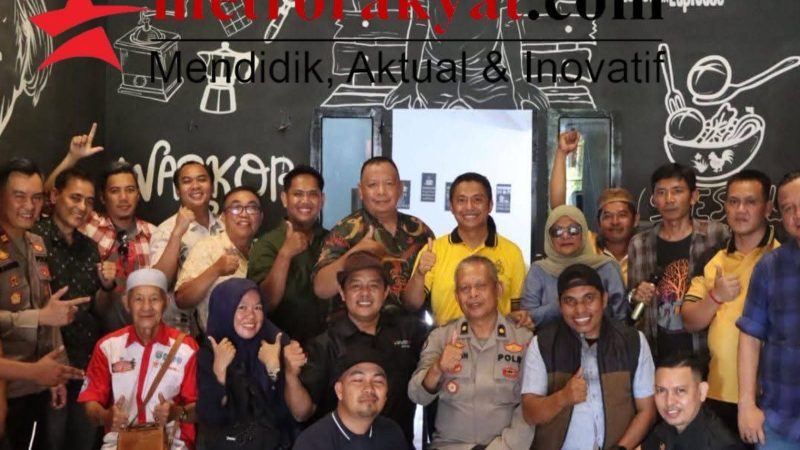 Momen Istimewa Di Hari Pelepasan Masa Pengabdian, Kasih Humas Polres Ogan Ilir Gelar Silaturahmi Dengan Insan Pers