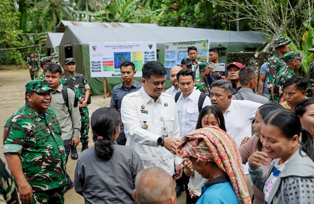 Dukung Karya Bakti Skala Besar TNI AD, Bobby Nasution Harapkan Percepatan Infrastruktur di Kepulauan Nias