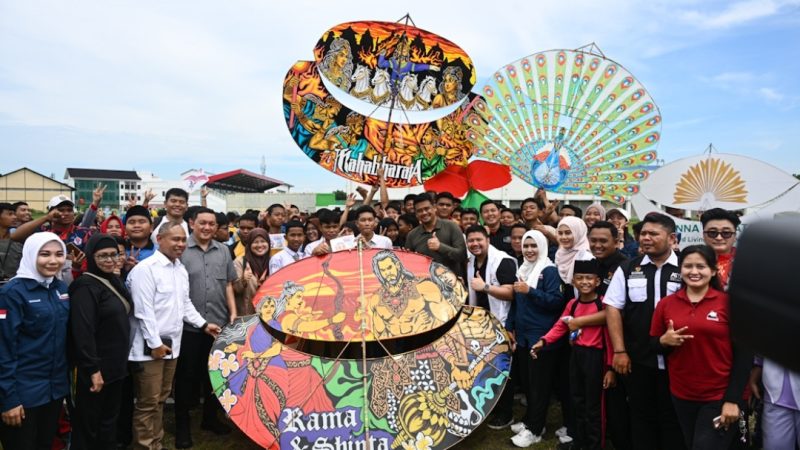 Festival Layang-Layang Piala Gubernur Dibuka, Bobby Nasution Ingin Jadi Daya Tarik Wisata Sumut