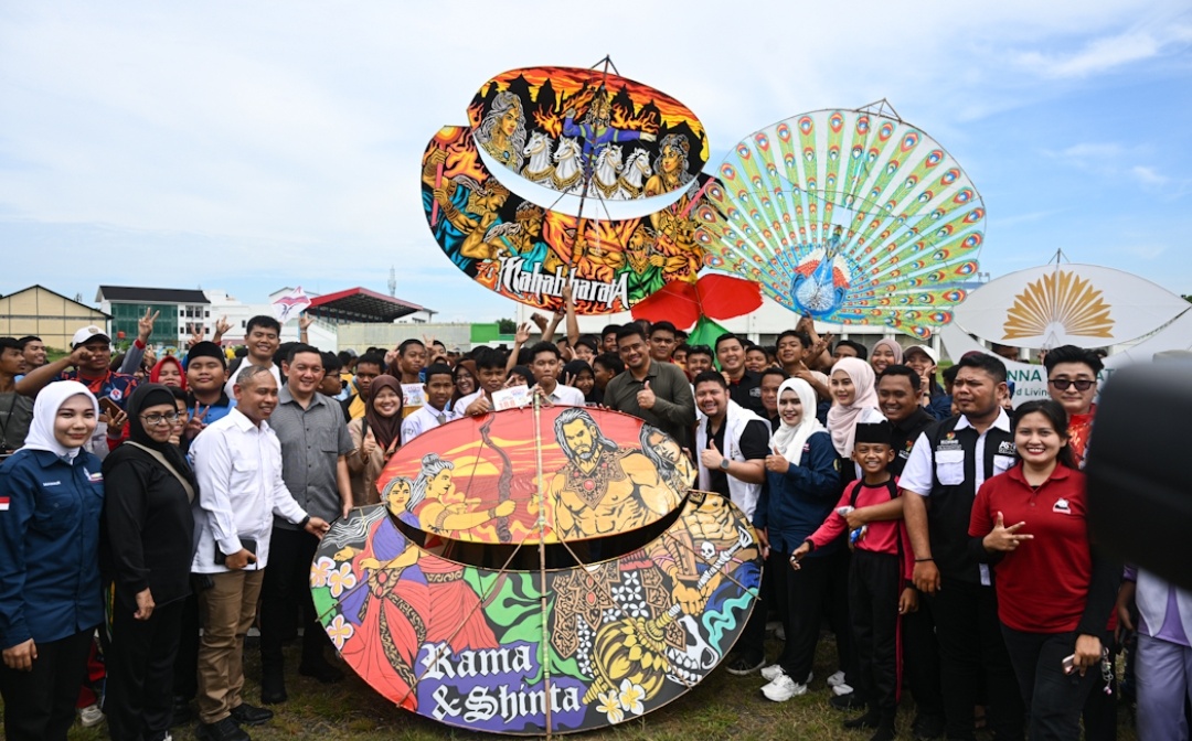 Festival Layang-Layang Piala Gubernur Dibuka, Bobby Nasution Ingin Jadi Daya Tarik Wisata Sumut