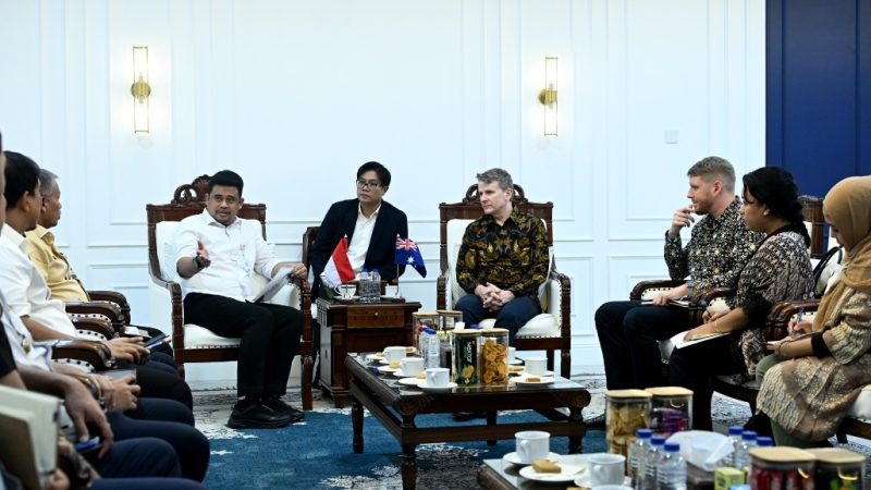 Gubernur Bobby Nasution Promosikan Sumut ke Dubes Australia sebagai Gerbang Investasi Indonesia Barat