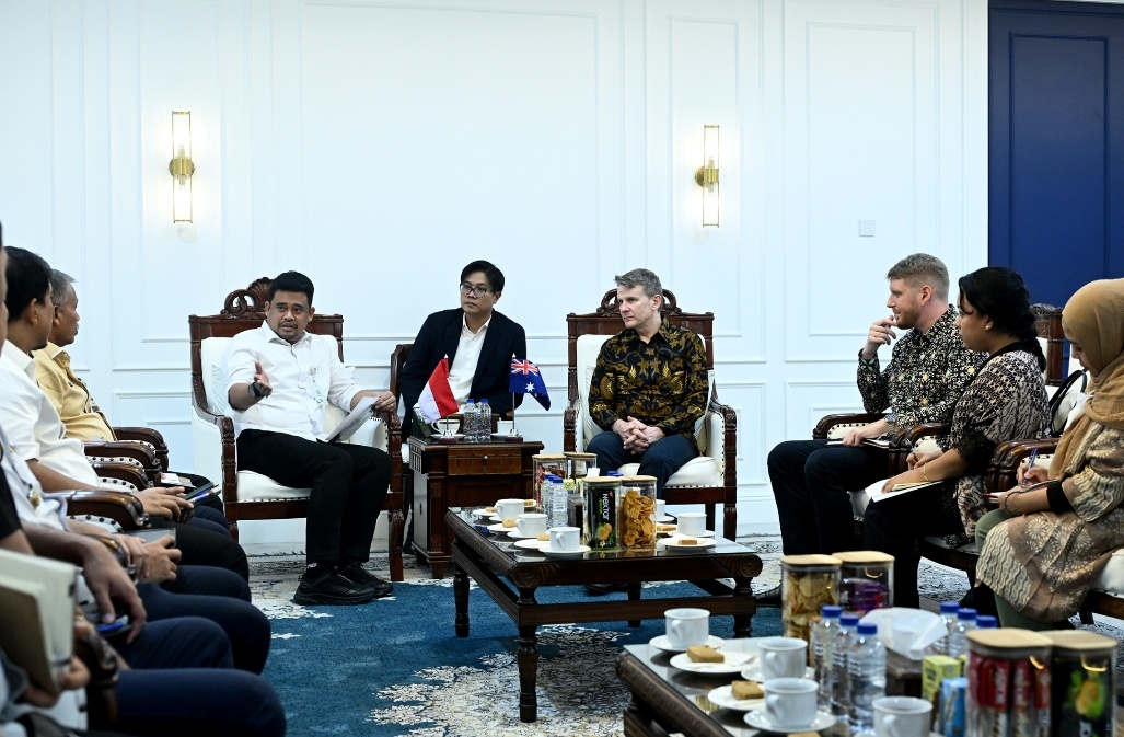 Gubernur Bobby Nasution Promosikan Sumut ke Dubes Australia sebagai Gerbang Investasi Indonesia Barat