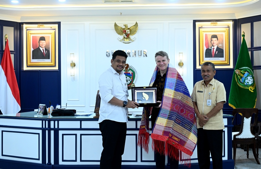 Gubernur Bobby Nasution Promosikan Sumut ke Dubes Australia sebagai Gerbang Investasi Indonesia Barat