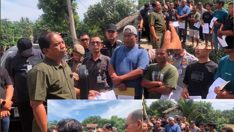 Digerebek Tim Terpadu, Pekerja Tambang Ilegal di Sergai Kocar-kacir
